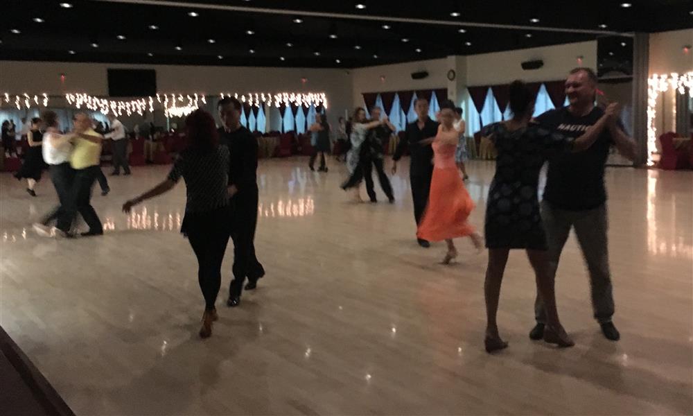 Soical ballroom dance party