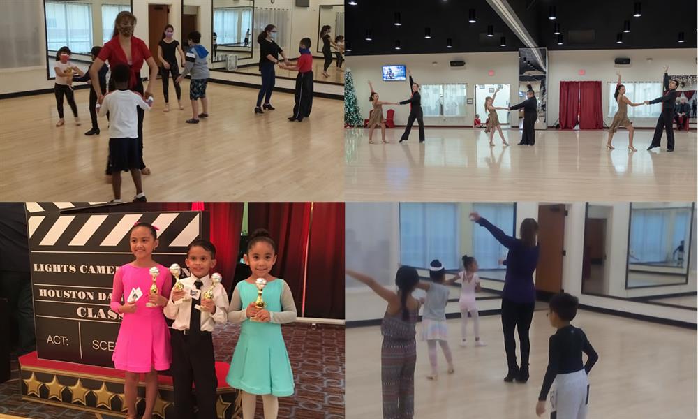 Children ballroom and latin dance classes in Houston and Sugarland