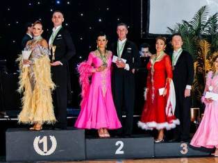 Denis Kojinov and Jeanette Chevalier (USA) 3rd place 2025 CSIT World Cup Standard Toronto, Canada