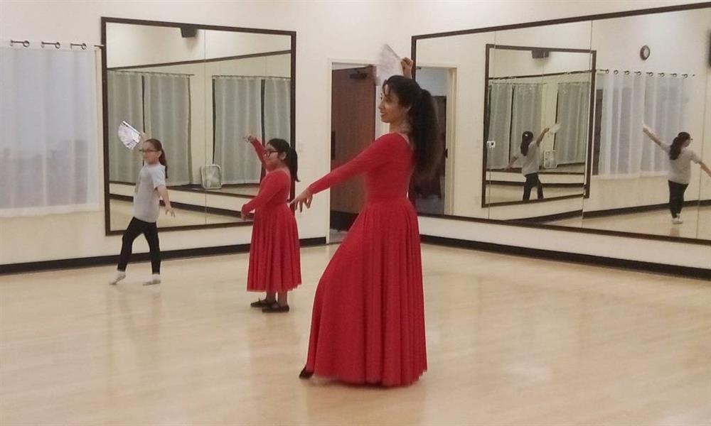 Clase baile folklorico en Houston