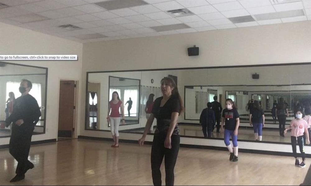 Children Summer Camp in Houston at DanceSport Club. Electric slide line dance lesson