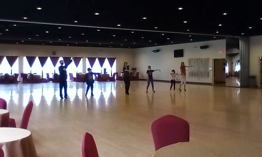 Children summer camp in Houston at DanceSport Club dance lesson