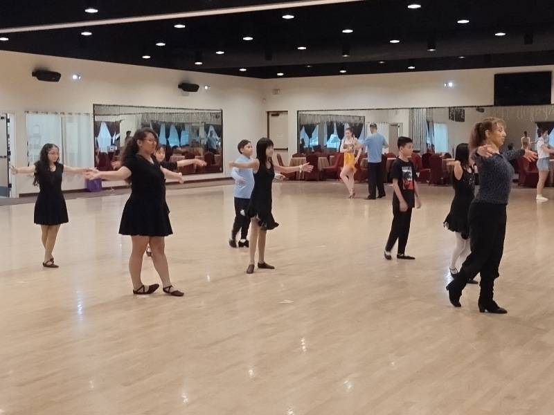 Children DanceSport (Ballroom and Latin) dance classes in Houston at DanceSport Club