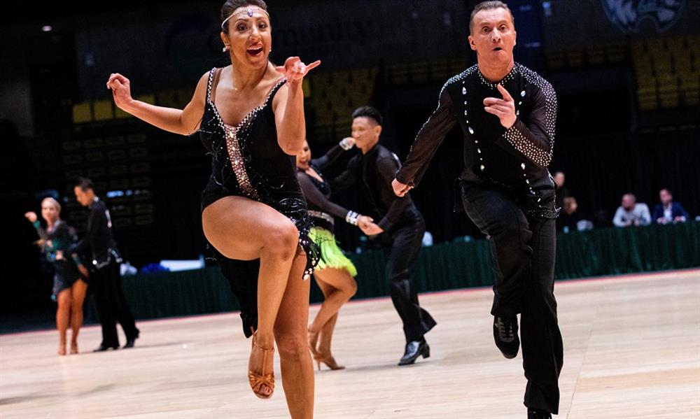 Ballroom and Latin dance competitions known as DanceSportDanceSport Club