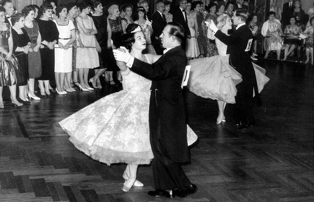Old Ballroom dance competition