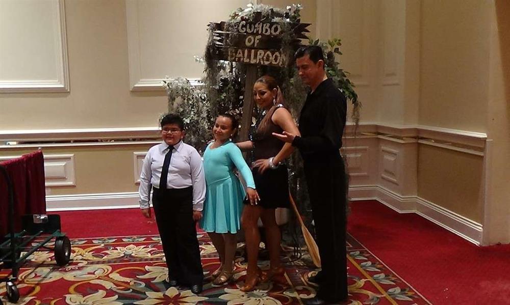 Gumbo of Ballroom DanceSport competition