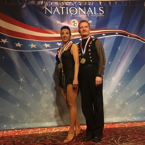 Denis Kojinov and Jeanette Chevalier - 1st Place Senior 10-Dance at 2022 USA Dance Nationals