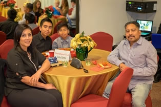 Family at Holiday Dance Showcase