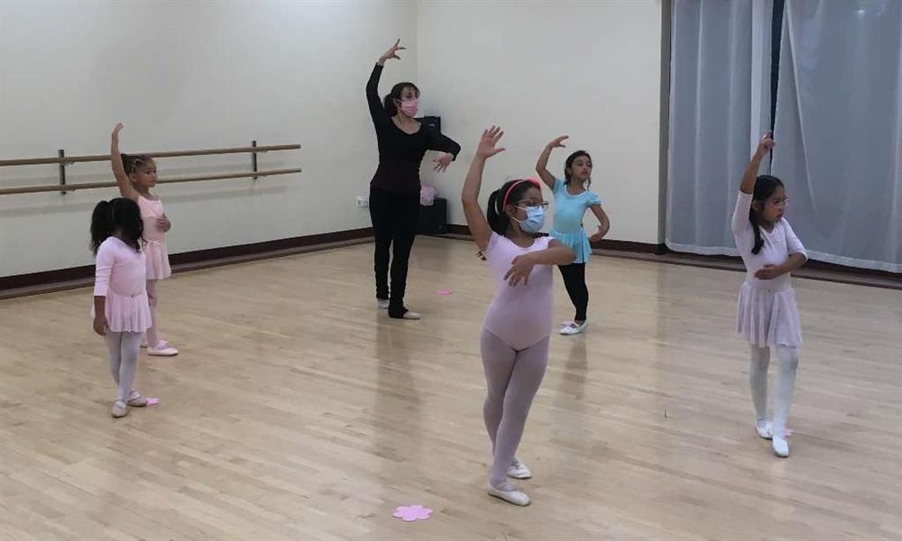 Children ballet dance classes in Houston at DanceSport Club