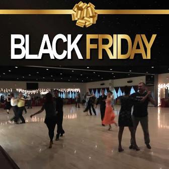 Black Friday social ballroom dance at DanceSport Club