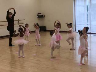Summer ballet dance class for girls 3-7 years old