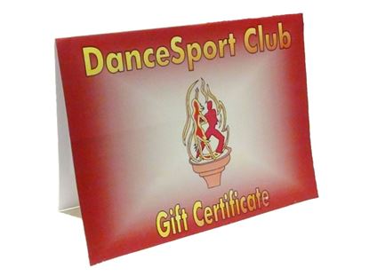 Изображение Dance Gift Certificate